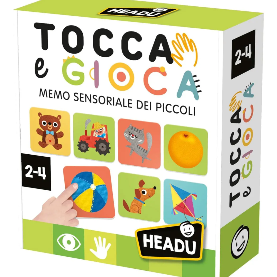 tocca e gioca - memo sensoriale dei piccoli