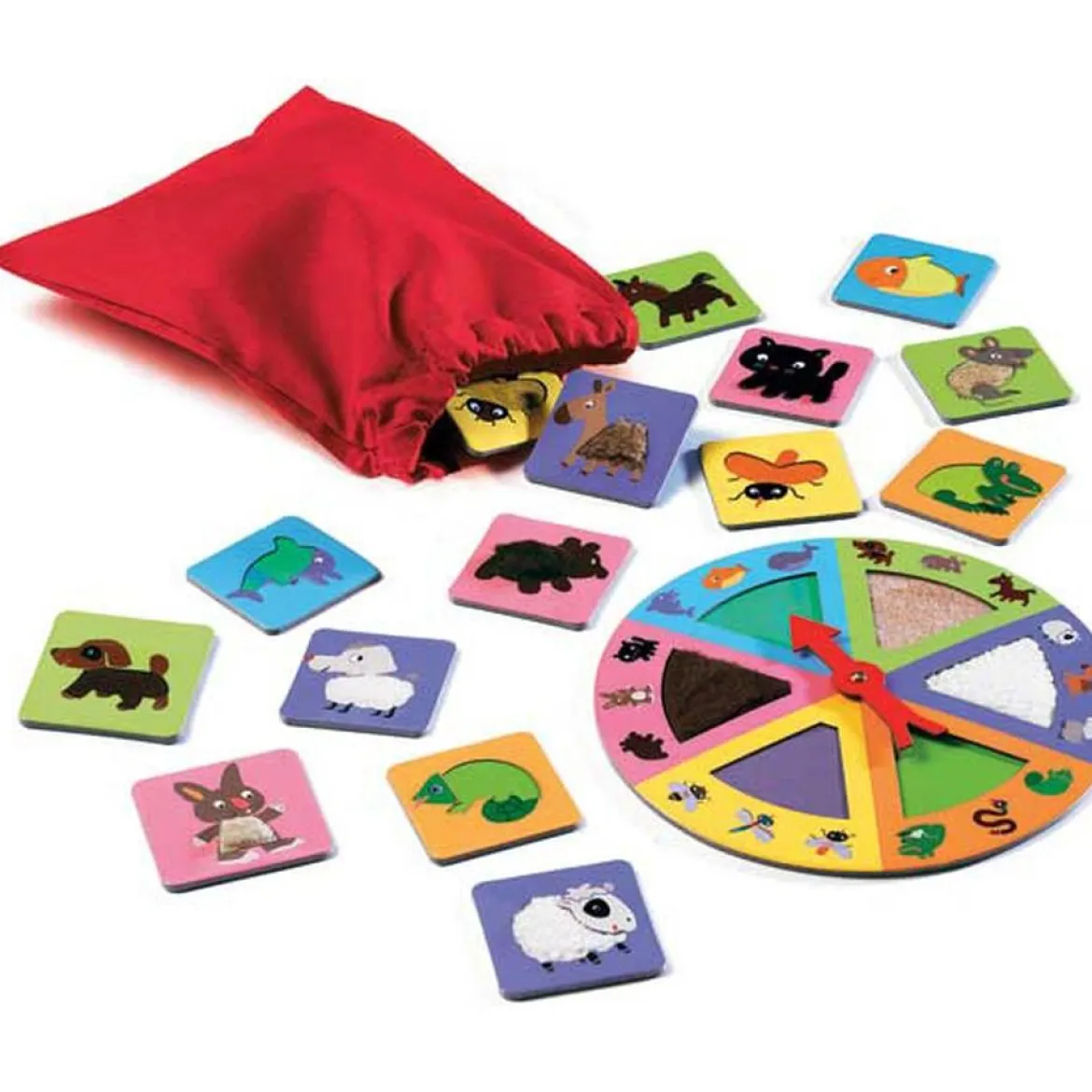 tombola tattile degli animali