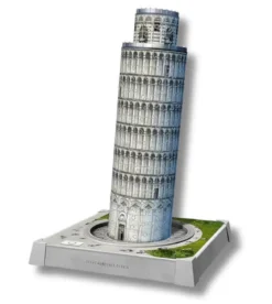 torre di pisa - puzzle 3d con led