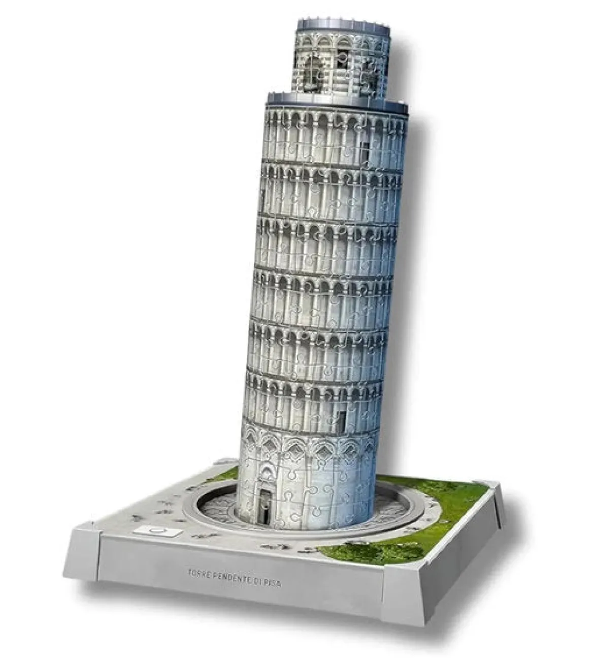 torre di pisa - puzzle 3d con led