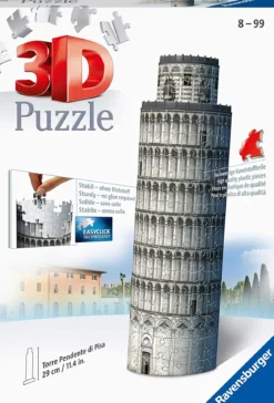 torre di pisa - puzzle 3d 216 pezzi