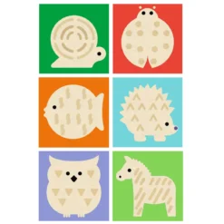 touch basic - cubi in legno per bambini