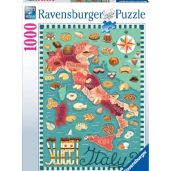tour del dolce in italia - puzzle 1000 pezzi