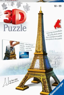tour eiffel - puzzle 3d 216 pezzi