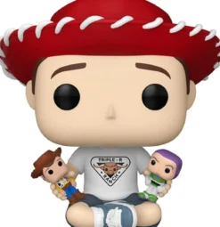 toy story 30th anniversary - andy 9cm - funko pop! 1596