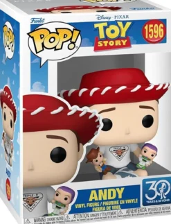 toy story 30th anniversary - andy 9cm - funko pop! 1596