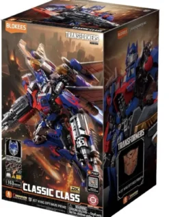 transformers - classic class 21 - jet wing optimus prime movie8 - 92pz - light-up eyes e chest