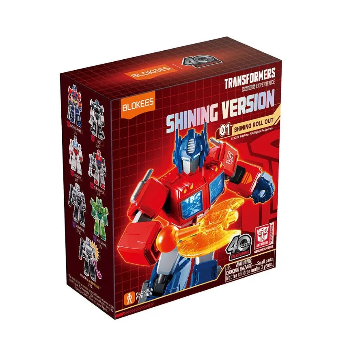transformers - shining version 01 - shining roll out - un modello assortito