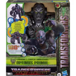 trasformers: rise of the beasts - optimus primal - command and convert animatronic