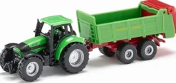 trattore deutz con rimorchio
