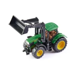 trattore john deere con benna - modellino die-cast