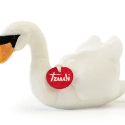 trudino - cigno - peluche 15cm