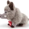 trudino - cinghiale levante - peluche 15cm