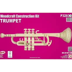 trumpet - kit di costruzioni in legno (certificazione fsc)