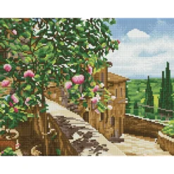 tuscan vista - diamond dotz squares dq8.013 41x31cm