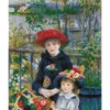 two sisters on the terrace après renoir - diamond dotz intermediate dd10.039 42x52cm