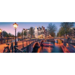 una sera ad amsterdam - puzzle 1000 pezzi