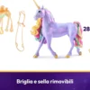 unicorn academy - rainbow light-up wildstar - unicorno 28cm