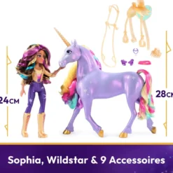 unicorn academy - sophia & rainbow wildstar