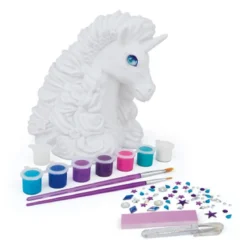 unicorno salvadanaio da dipingere