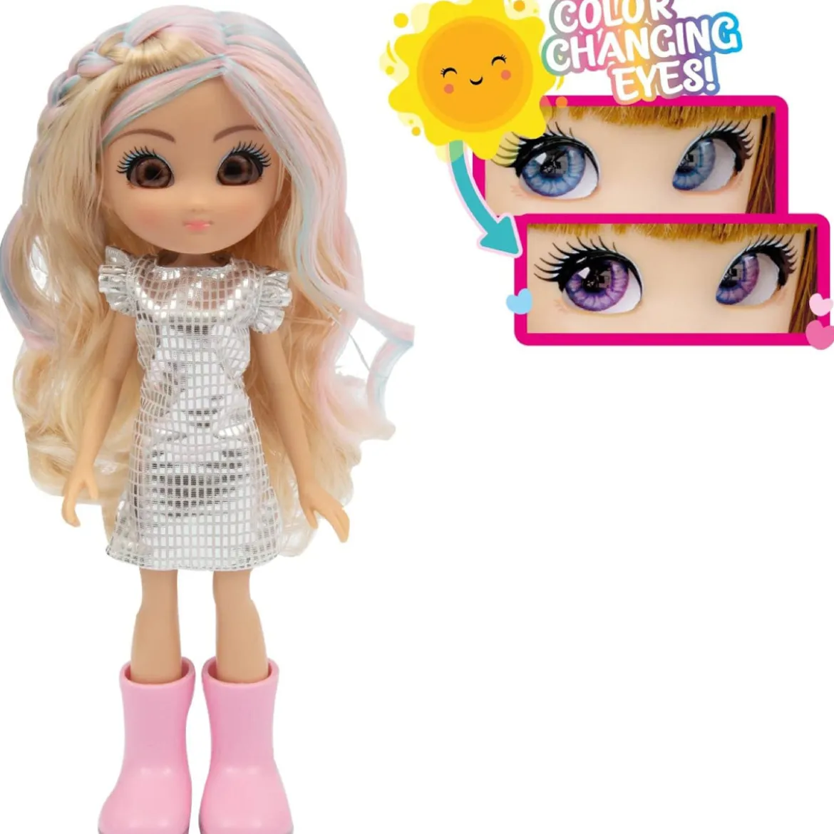 unique eyes - magic eyes sun lover - rebecca - fashion doll 25cm