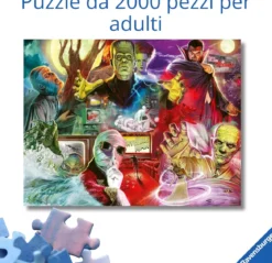 universal monster - puzzle 2000 pezzi
