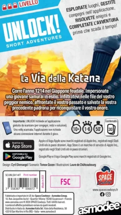 unlock! short adventures - la via della katana