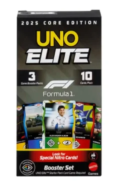 uno - elite formula 1 - 3 booster pack