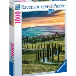 val d'orcia, toscana - puzzle 1000 pezzi
