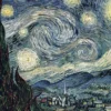 van gogh: notte stellata - puzzle 1500 pezzi