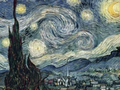 van gogh: notte stellata - puzzle 1500 pezzi
