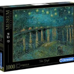 van gogh: starry night on the rhone - puzzle 1000 pezzi