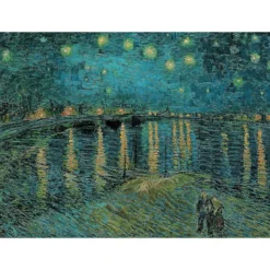 van gogh: starry night on the rhone - puzzle 1000 pezzi