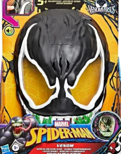 venom - maschera elettronica che si illumina al buio