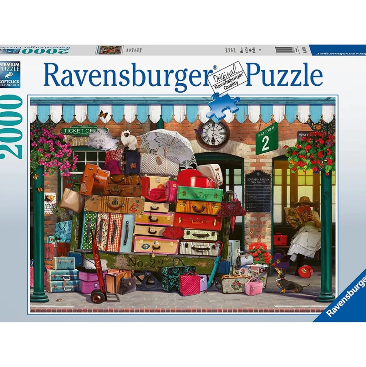 viaggiare leggeri - puzzle 2000 pezzi