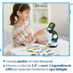 video microscopio interattivo