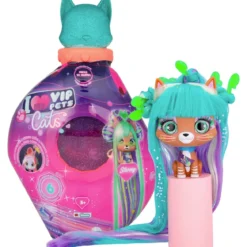 vip pets - cats - stormy - animaletto con lunghi capelli ed accessori