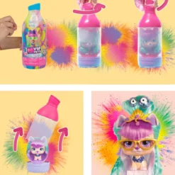 vip pets - color boost - animaletto con lunghi capelli ed accessori - modello assortito