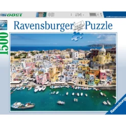 vista su procida - puzzle 1500 pezzi