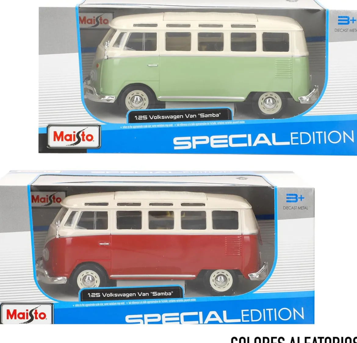 volkswagen van samba 1:24 - un modello assortito