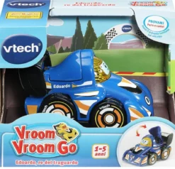 vroom vroom go - veicoli da corsa - 1pz assortito