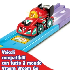 vroom vroom go - veicoli da corsa - 1pz assortito