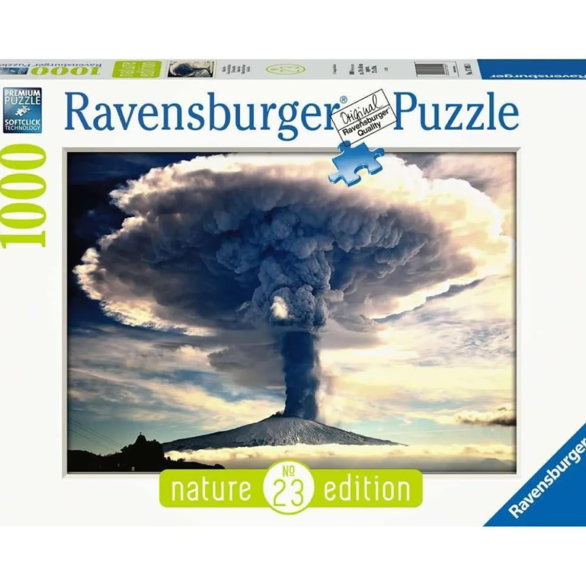 vulcano etna - puzzle 1000 pezzi