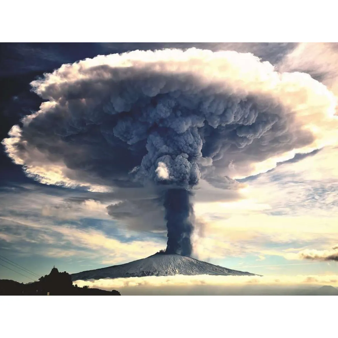 vulcano etna - puzzle 1000 pezzi