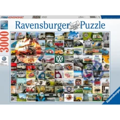 99 vw bulli moments - puzzle 3000 pezzi