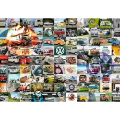 99 vw bulli moments - puzzle 3000 pezzi