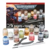 warhammer 40k - paints + tools set
