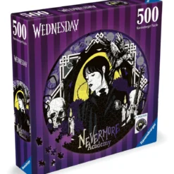 wednesday - nevermore academy - puzzle 500 pezzi