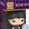 wednesday - wednesday addams 4cm - funko pocket pop! portachiavi