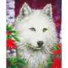 white wolf - diamond dotz intermediate dd7.007 35.5x47.5cm